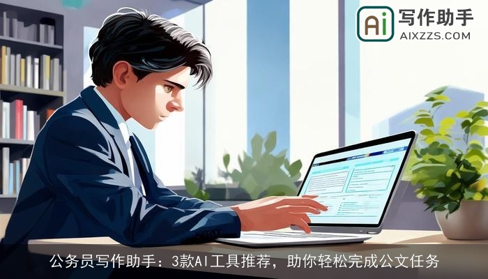 公务员写作助手：3款AI工具推荐，助你轻松完成公文任务