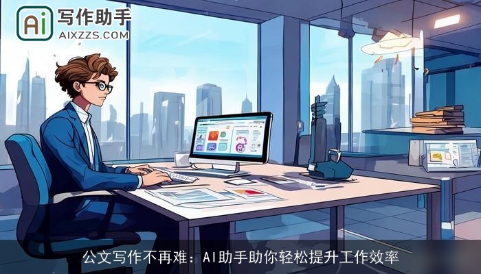 公文写作不再难：AI助手助你轻松提升工作效率