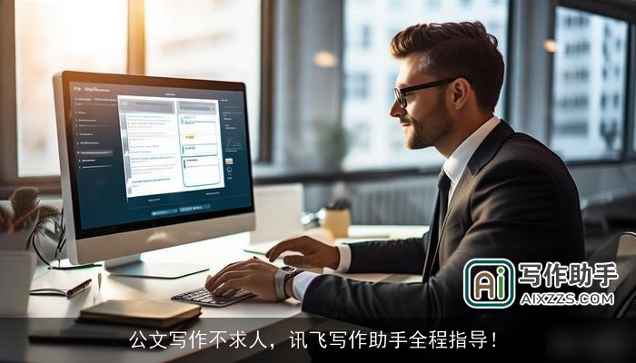 公文写作不求人，讯飞写作助手全程指导！