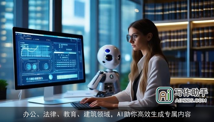 办公、法律、教育、建筑领域，AI助你高效生成专属内容