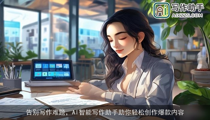 告别写作难题，AI智能写作助手助你轻松创作爆款内容