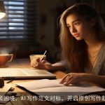 告别抄袭困境，AI写作范文对标，开启原创写作新篇章！