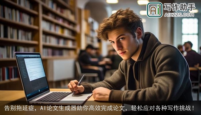 告别拖延症，AI论文生成器助你高效完成论文，轻松应对各种写作挑战！