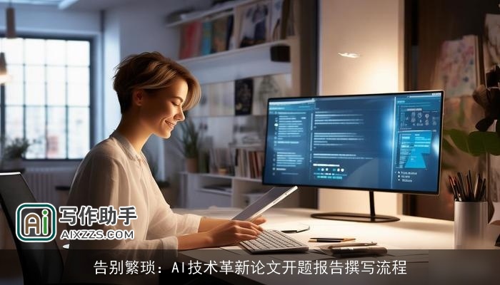 告别繁琐：AI技术革新论文开题报告撰写流程