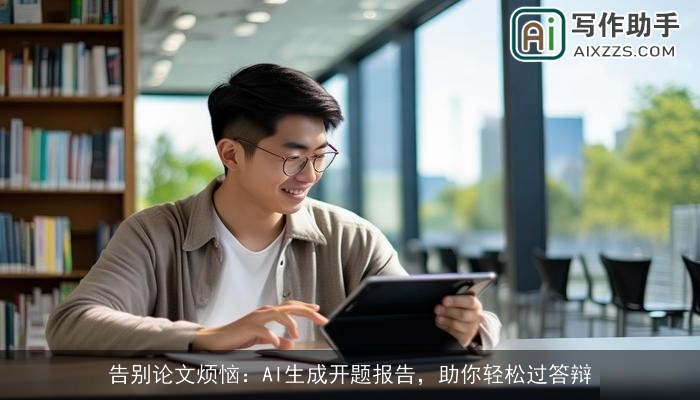 告别论文烦恼：AI生成开题报告，助你轻松过答辩