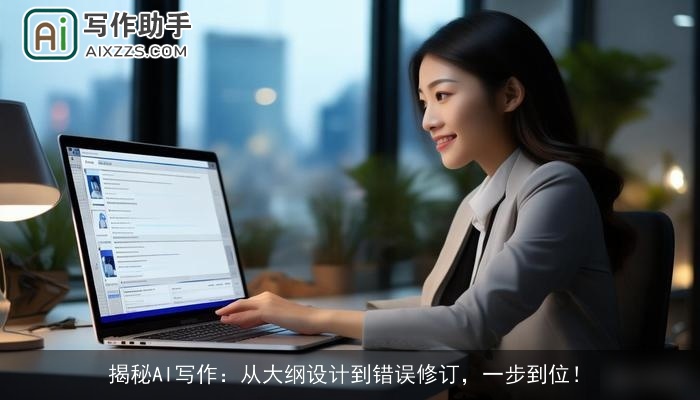 揭秘AI写作：从大纲设计到错误修订，一步到位！