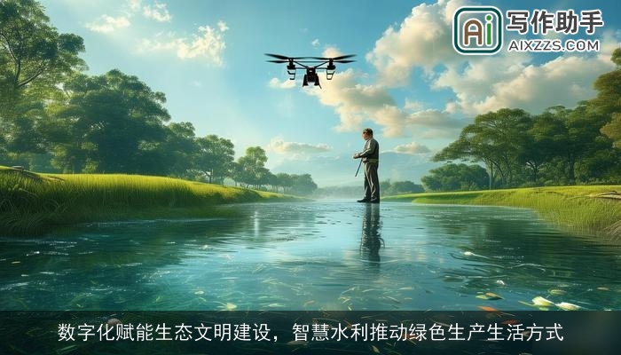 数字化赋能生态文明建设，智慧水利推动绿色生产生活方式