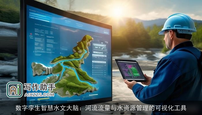 数字孪生智慧水文大脑：河流流量与水资源管理的可视化工具