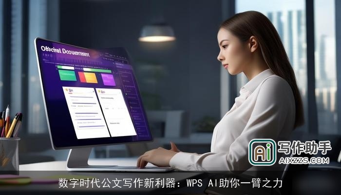数字时代公文写作新利器：WPS AI助你一臂之力