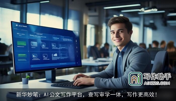 新华妙笔：AI公文写作平台，查写审学一体，写作更高效！