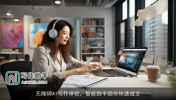无障碍AI写作体验，智能助手助你快速成文