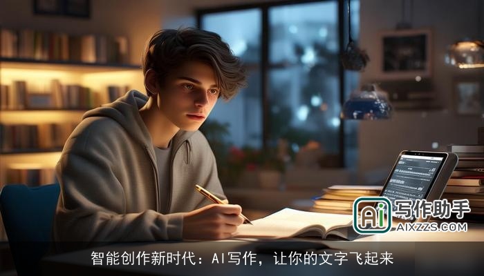智能创作新时代：AI写作，让你的文字飞起来
