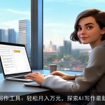 橙篇AI写作工具：轻松月入万元，探索AI写作最新玩法！