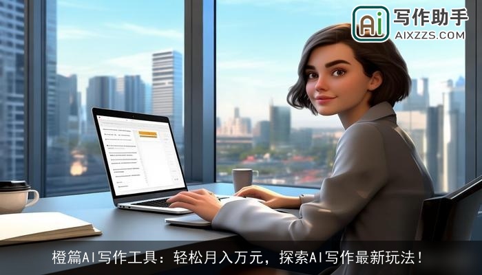 橙篇AI写作工具：轻松月入万元，探索AI写作最新玩法！