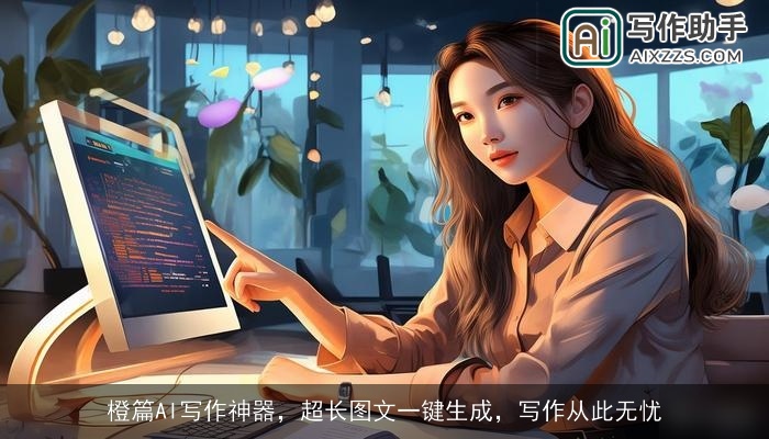 橙篇AI写作神器，超长图文一键生成，写作从此无忧