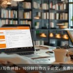 橙篇AI写作神器：10分钟创作万字论文，免费体验！