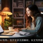 橙篇AI写作：百万文字无损解析，长文写作新体验