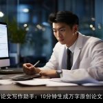 橙篇AI，你的论文写作助手：10分钟生成万字原创论文，效率惊人！