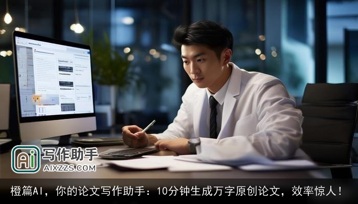 橙篇AI，你的论文写作助手：10分钟生成万字原创论文，效率惊人！