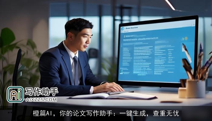 橙篇AI，你的论文写作助手：一键生成，查重无忧