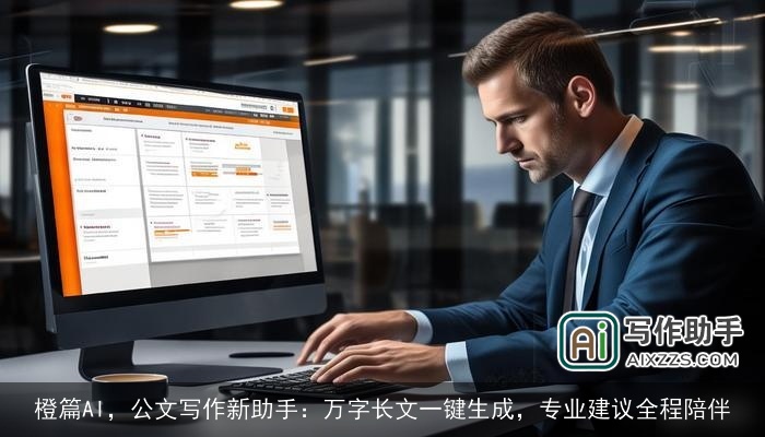 橙篇AI，公文写作新助手：万字长文一键生成，专业建议全程陪伴