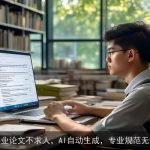 毕业论文不求人，AI自动生成，专业规范无忧