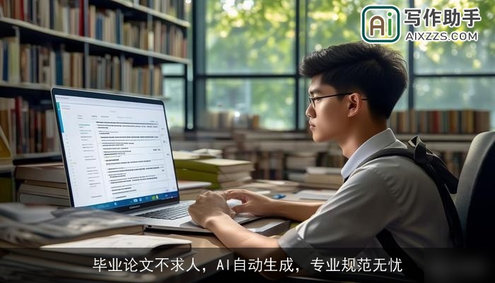 毕业论文不求人，AI自动生成，专业规范无忧