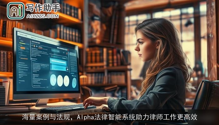海量案例与法规，Alpha法律智能系统助力律师工作更高效