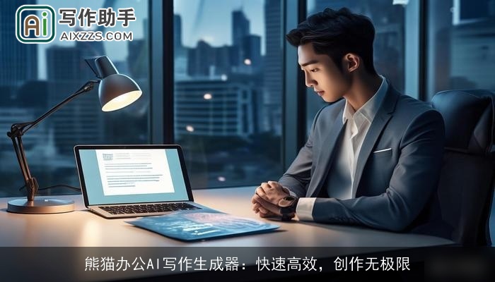 熊猫办公AI写作生成器：快速高效，创作无极限