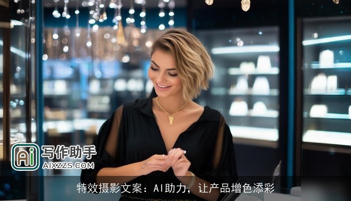 特效摄影文案：AI助力，让产品增色添彩