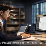 百度文库AI助你创作专属公文，拒绝千篇一律！