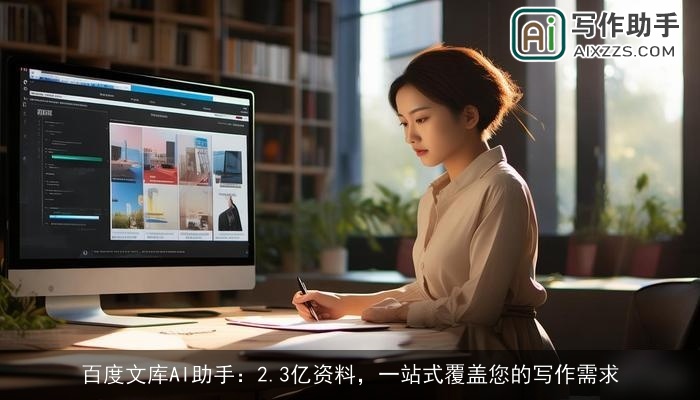 百度文库AI助手：2.3亿资料，一站式覆盖您的写作需求