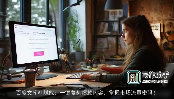 百度文库AI赋能：一键复刻爆款内容，掌握市场流量密码！