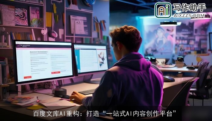 百度文库AI重构：打造“一站式AI内容创作平台”
