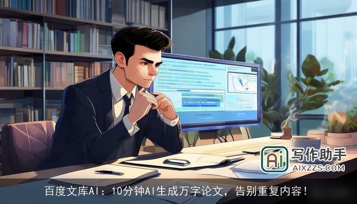 百度文库AI：10分钟AI生成万字论文，告别重复内容！