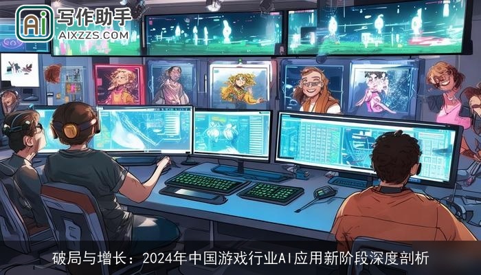 破局与增长：2024年中国游戏行业AI应用新阶段深度剖析