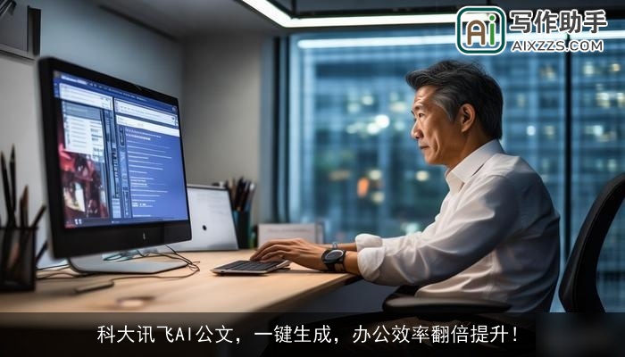 科大讯飞AI公文，一键生成，办公效率翻倍提升！