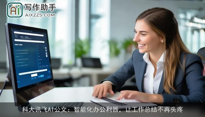科大讯飞AI公文：智能化办公利器，让工作总结不再头疼