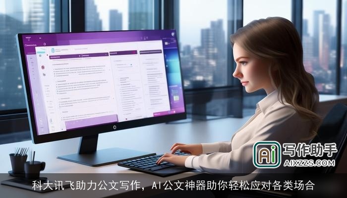 科大讯飞助力公文写作，AI公文神器助你轻松应对各类场合