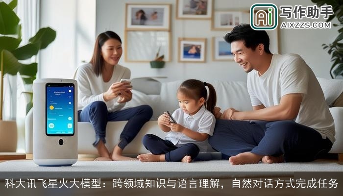 科大讯飞星火大模型：跨领域知识与语言理解，自然对话方式完成任务