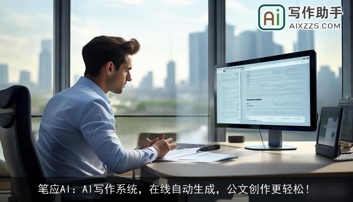 笔应AI：AI写作系统，在线自动生成，公文创作更轻松！