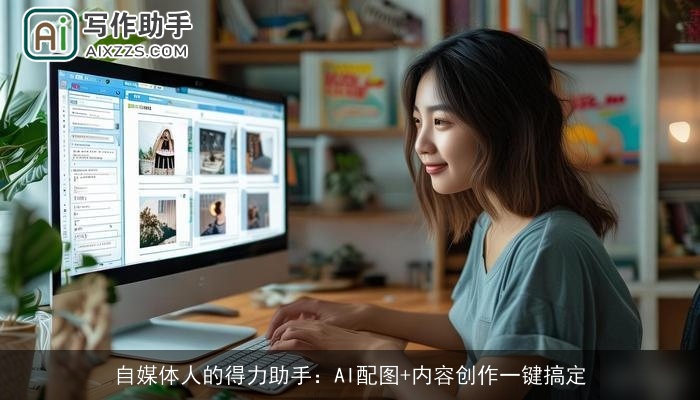 自媒体人的得力助手：AI配图+内容创作一键搞定