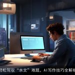轻松驾驭“水文”难题，AI写作技巧全解析