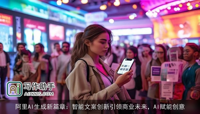 阿里AI生成新篇章：智能文案创新引领商业未来，AI赋能创意