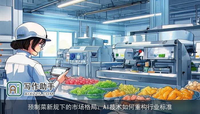预制菜新规下的市场格局：AI技术如何重构行业标准