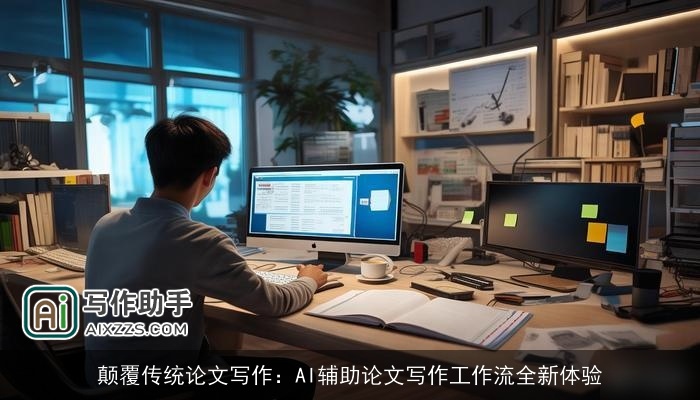颠覆传统论文写作：AI辅助论文写作工作流全新体验