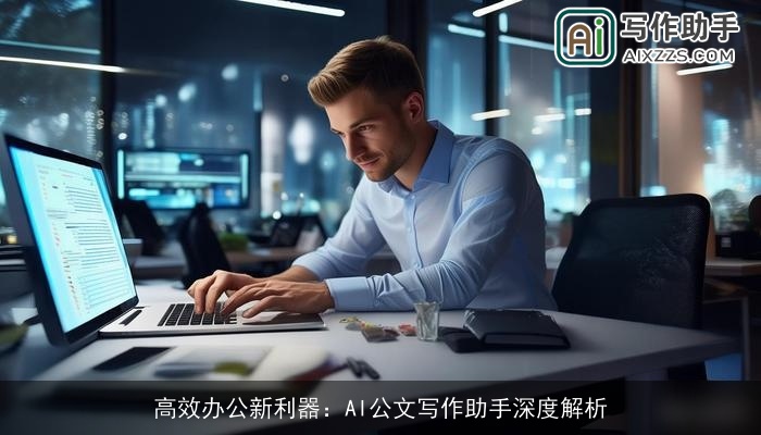 高效办公新利器：AI公文写作助手深度解析