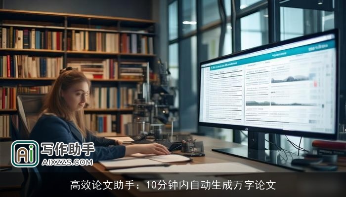 高效论文助手：10分钟内自动生成万字论文