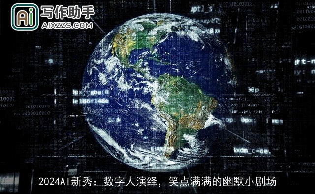 2024AI新秀：数字人演绎，笑点满满的幽默小剧场