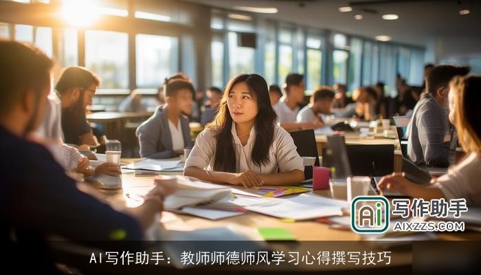 AI写作助手：教师师德师风学习心得撰写技巧